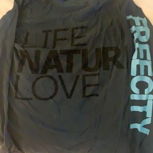 Long sleeve free city T-shirt